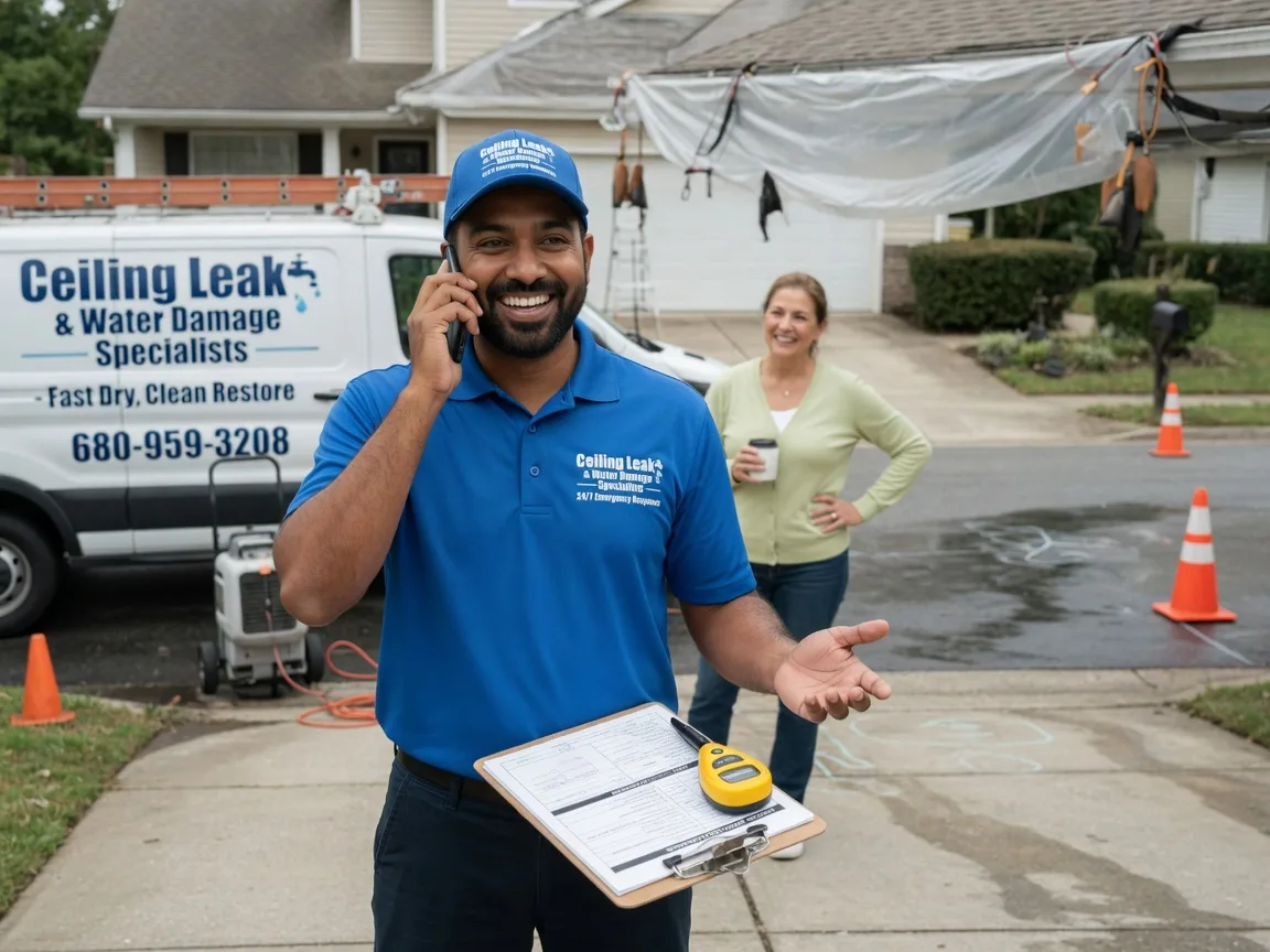 Ceiling Leak Cleanup Shullsburg, WI FAQs